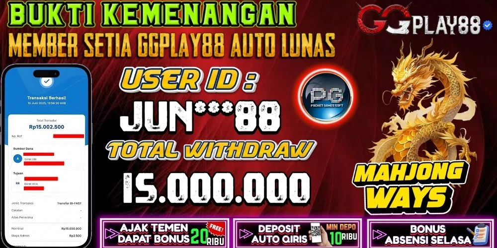 BUKTI KEMENANGAN MAHJONG WAYS 1