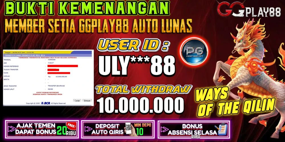 KEMENANGAN WAYS OF QILIN