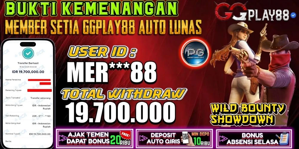 BUKTI KEMENANGAN WILD BOUNTY SHOWDOWN