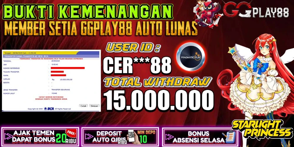 KEMENANGAN STARLIGHT PRINCESS